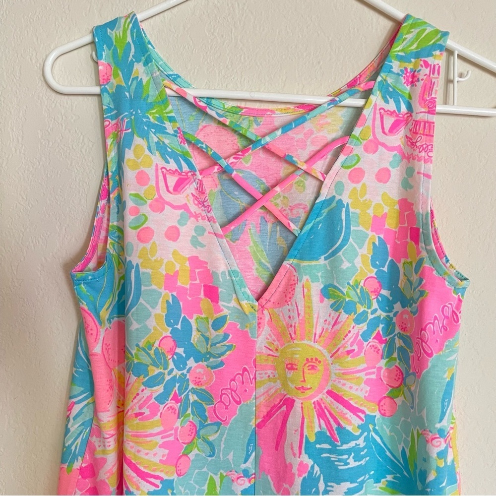 Lilly Pulitzer Kristen Dress Sunshine State of Mind Size S - Picture 8 of 13